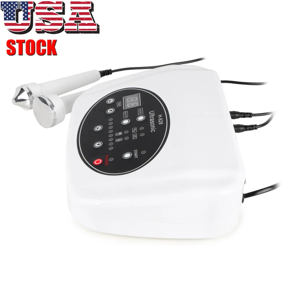 Personal 1MHz Portable 3MHz Ultrasound Winkle Acne Removal Facial Skin Tightening Spa Machine For Home Use