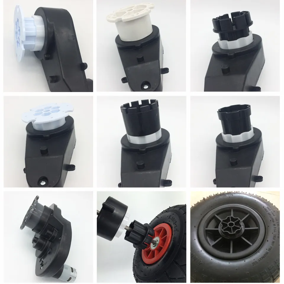 Children electric car tire adapter connection clip for gear box,kid`s toy car gearbox coupler,baby motorcycles wheel clip