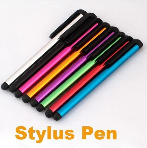Mini lápiz capacitivo Universal para pantalla retráctil, lápiz táctil para  iPad, iPhone, PC, teléfono móvil, Color