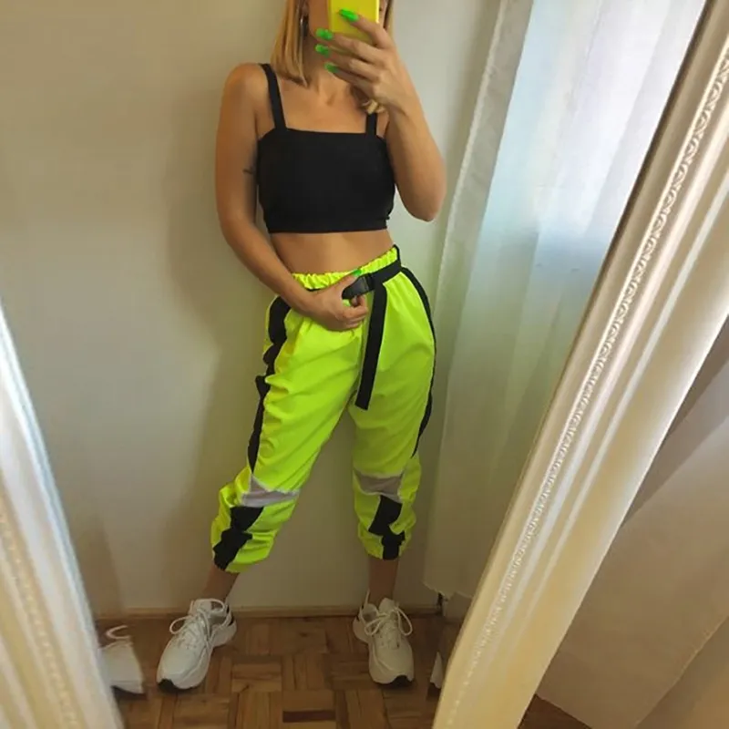 Neon lime hotsell joggers