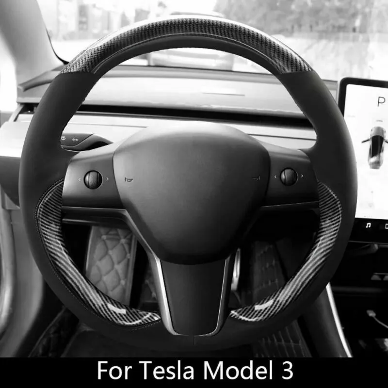 TESLA Model 3/Y Housse de Volant Alcantara NEUVE 30 - Équipement auto