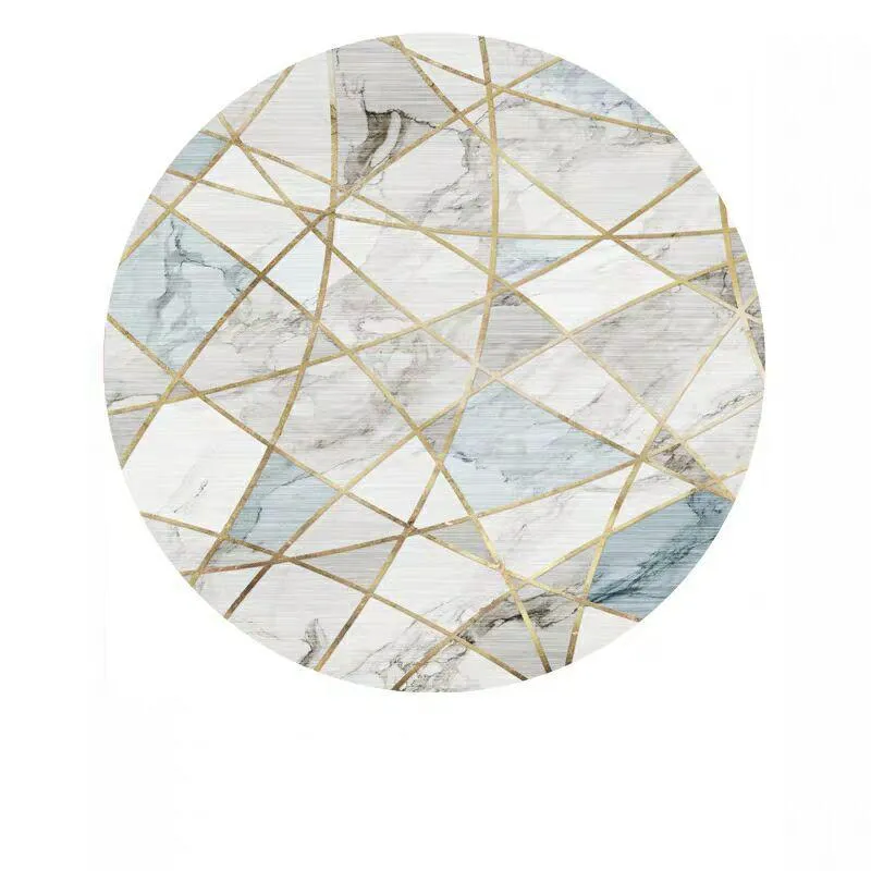 エリアラグ滑り止め不良ダマの大きな敷物のコーヒーテーブルマットノルディック大理石のカーペットの敷物のための居間の装飾