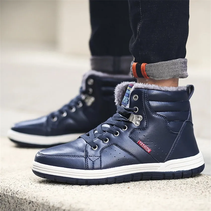 Stylish Mens Winter Dsw Mens Snow Boots With Classic Ankle Design