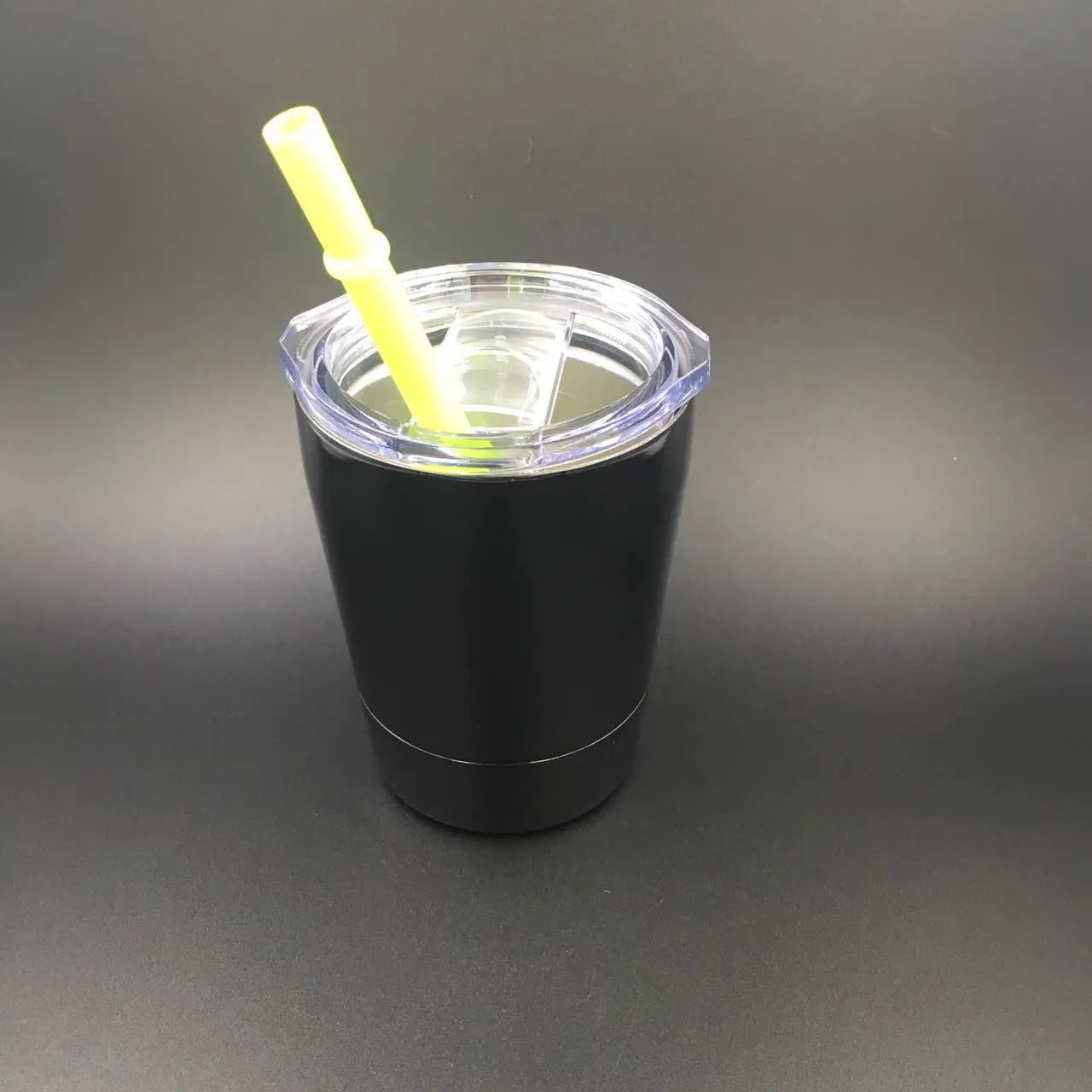 Kapaklı Bebek Kupası 12oz Paslanmaz Çelik Tumbler Sippy Kupası ve Hasır Çift Duvar İzoleli Şeker Renkler Quickily Teslimat