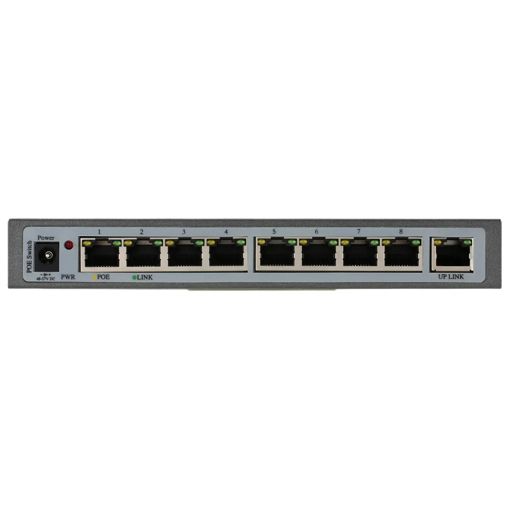 8 Port 100Mbps IEEE802.3af POE Switch/Injector Power over Ethernet Network Switch for IP Camera VoIP Phone AP devices 108POE-AF