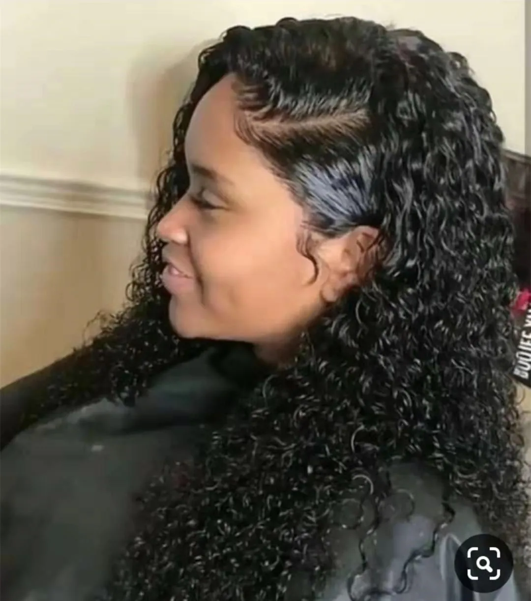 Deep wave human 2025 hair styles