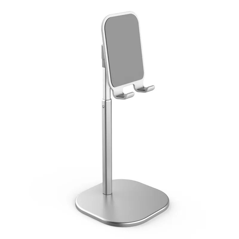 Ny skrivbord Mobiltelefon Stativ Lazy Tablet Telefon Stativ Flat Stand Metal Telescopic Holder DHL Gratis