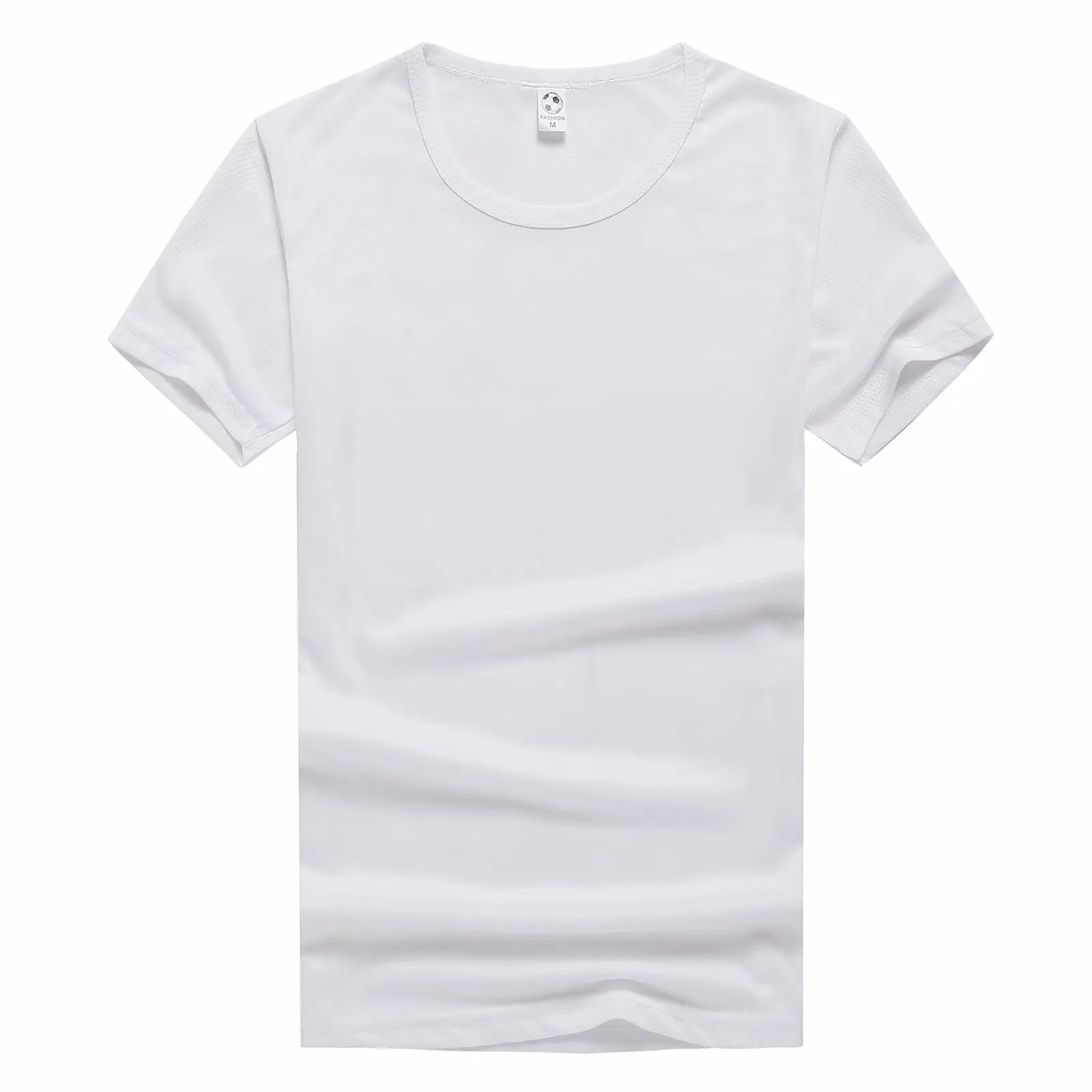 Goedkoopste mesh stof 100% polyester t-shirt voor zomer promotionele goedkope t-shirt als geschenk 10pcs / lot