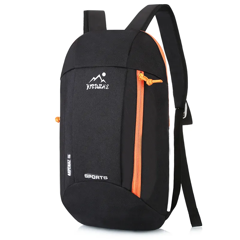 Outdoor Sport Light Weight 10L Hiking Backpack Knapsack Travel Waterproof Bag Zipper Adjustable Belt Camping Laptop Soft