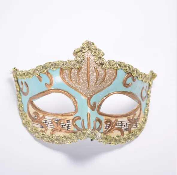 Maschere moda Maschera veneziana principessa dipinta Pasqua Maschere da ballo di Halloween Mezza maschera Lady Sexy Mask matrimonio Decorazioni natalizie