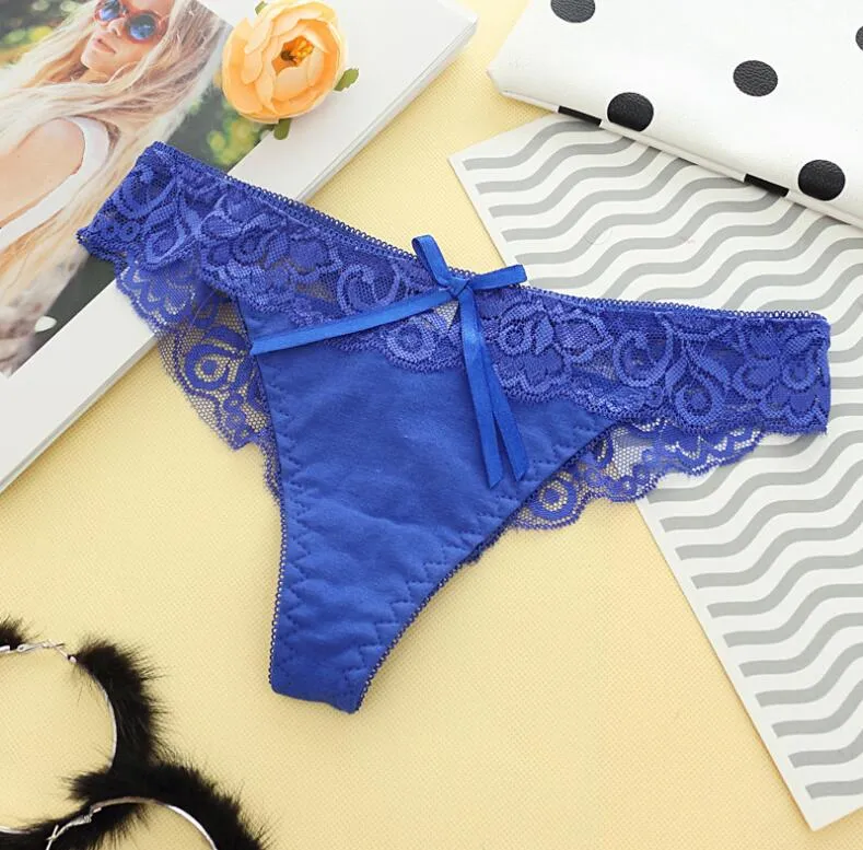 Women's Panties 12PCS/lot Cotton seamless Briefs for Women Panties Sexy Lace Girl Underwear Panty Female bow Underpants lovely Intimates Knickers 6807