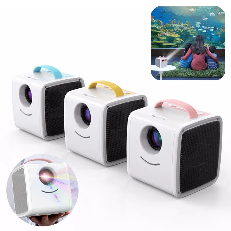 Q2 MINI projecteur portable 700 Lumen enfants éducation enfant cadeau Parent-enfant 1080P HDMI projecteur LED TV Home cinéma projecteur avec haut-parleur