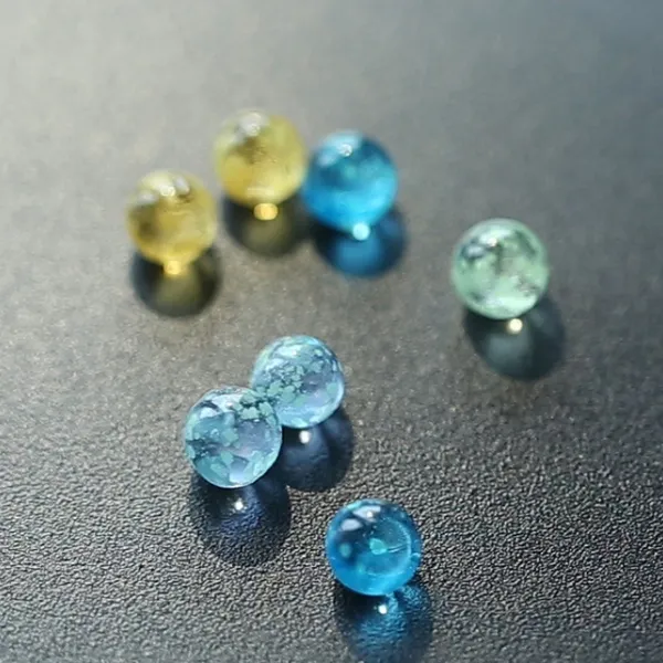 Blue Crystal 6mm Terp Pearls
