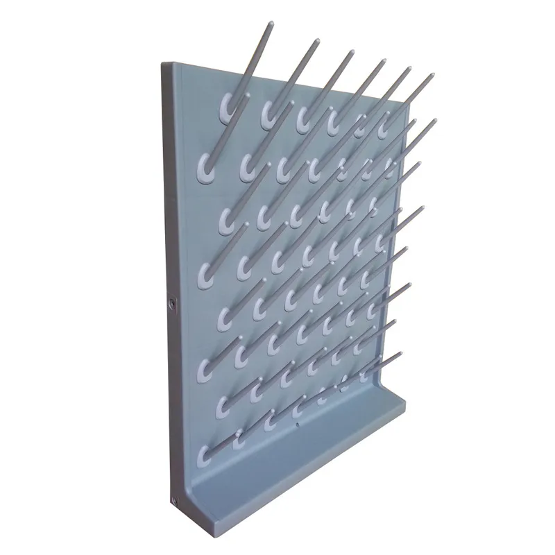 Wholesale Polypropylene Drying Rack Peg Board Grey/Black Drain Rack