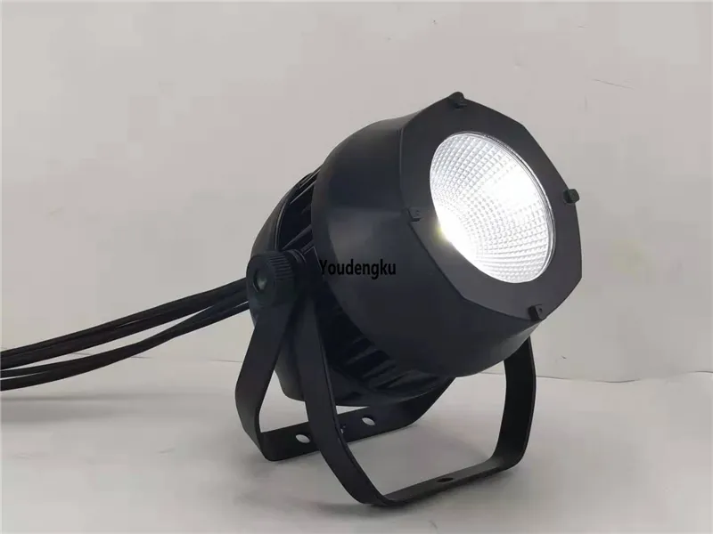 4 SZTUK Aluminium DJ Par RGBW 200 W LED Par64 DMX COB Par IP65 Wodoodporna LED COB PAR PAR CAN Lights