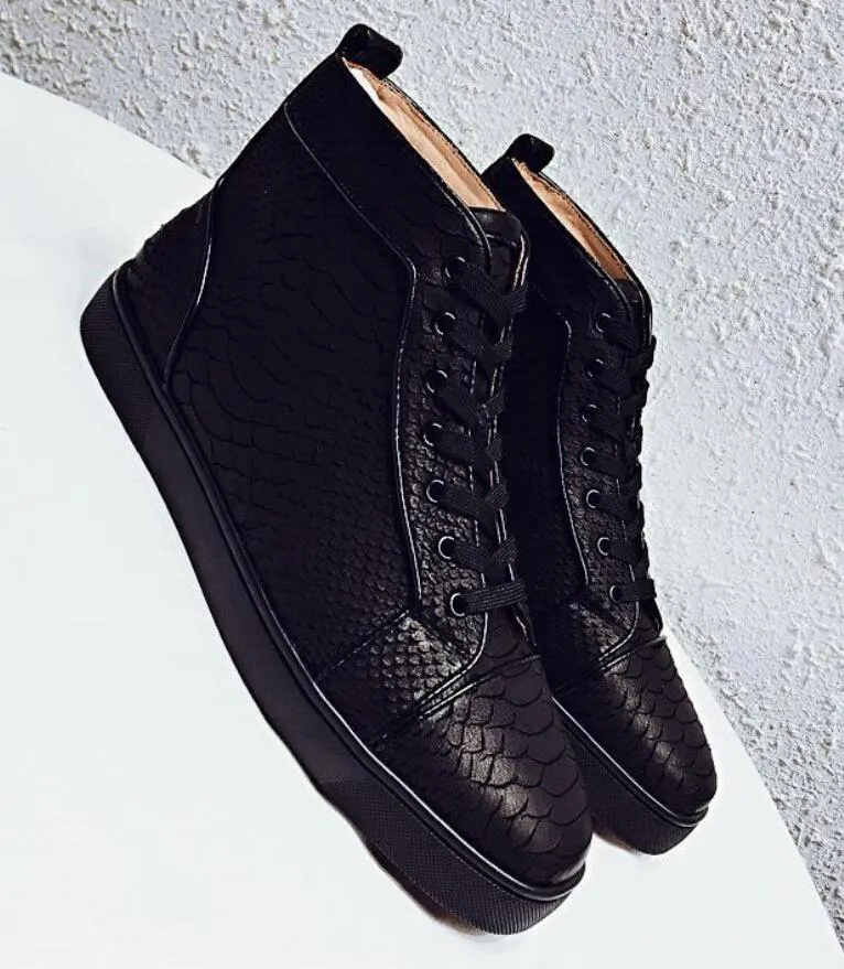 black and red designer sneakers