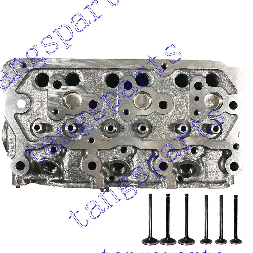 New S3L2 Cylinder head with valves For Mitsubishi engine fit Mahindra 2015 HST motor S3L