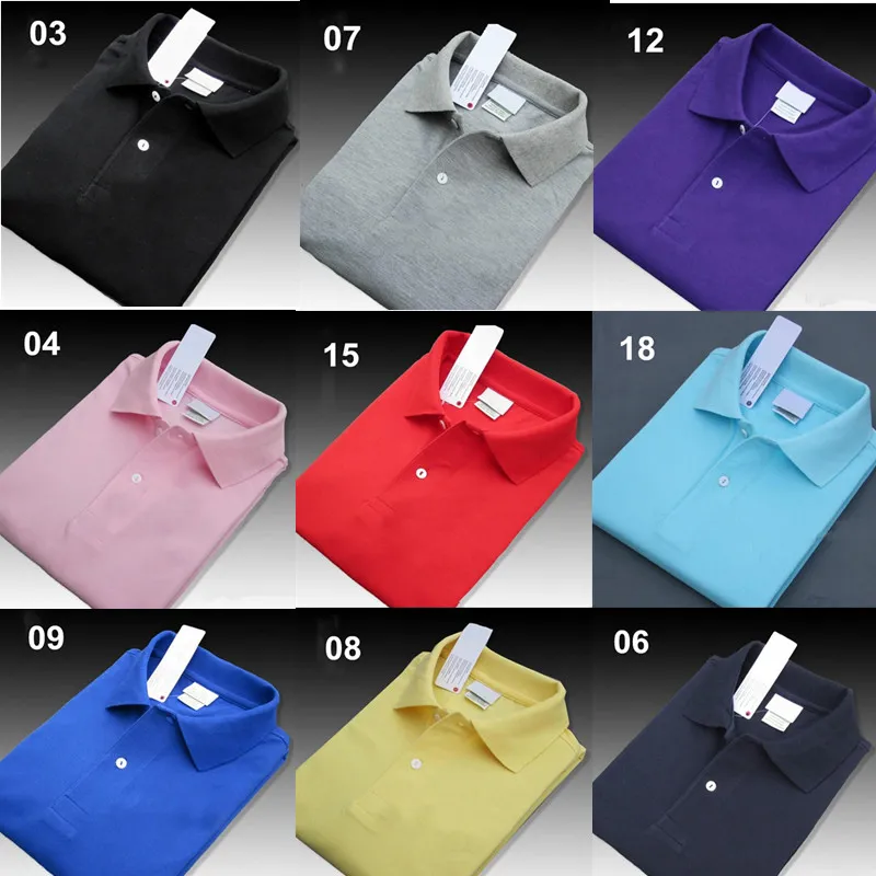 Commercio all'ingrosso 21 colori Moda uomo Designer professionista Lacoste Polo Shirt Ricamo Polo T Shirt Trend Camicia Uomo High Street Top G69