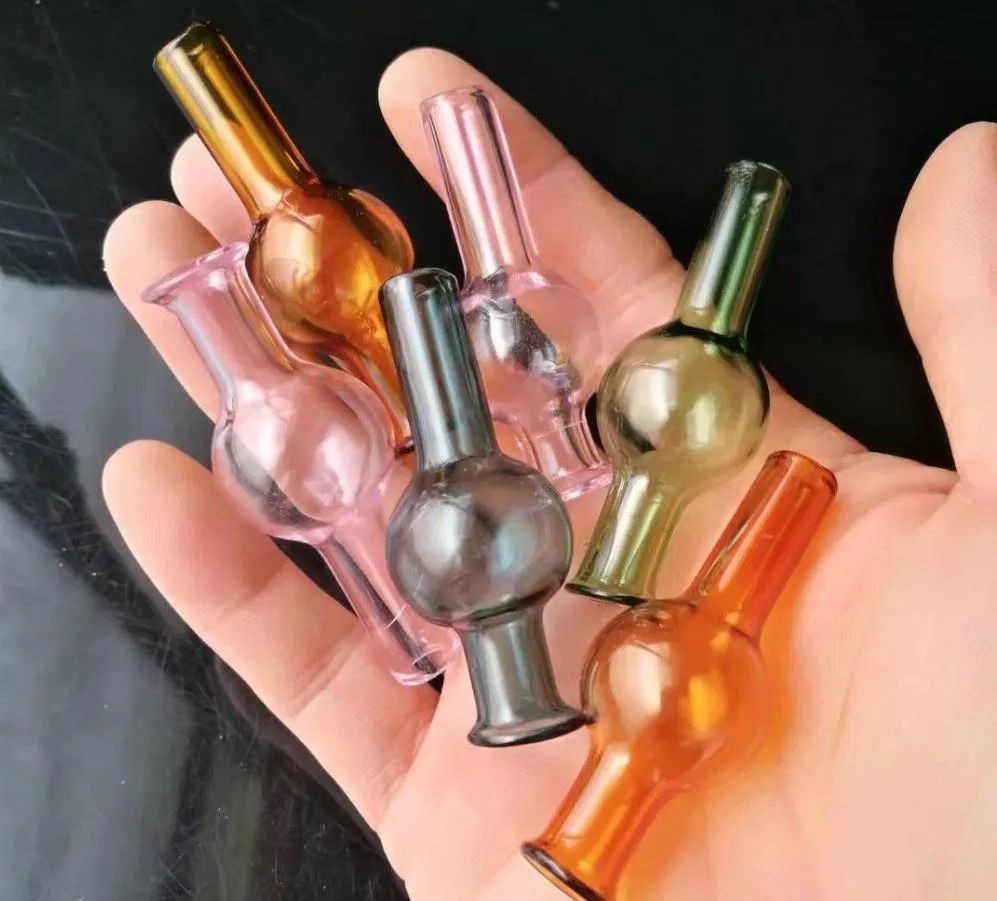 A capa de cabaça de cor, bongos por atacado Bongs queimadores de óleo Tubos de água Plataformas de vidro fumando