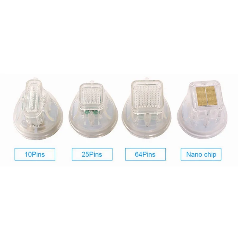 Cartucho de ouro descartável para microneedle fracionário rf máquina de acne estiramentos de estiramentos de cicatriz remoção de pele rejuvenescimento DHL