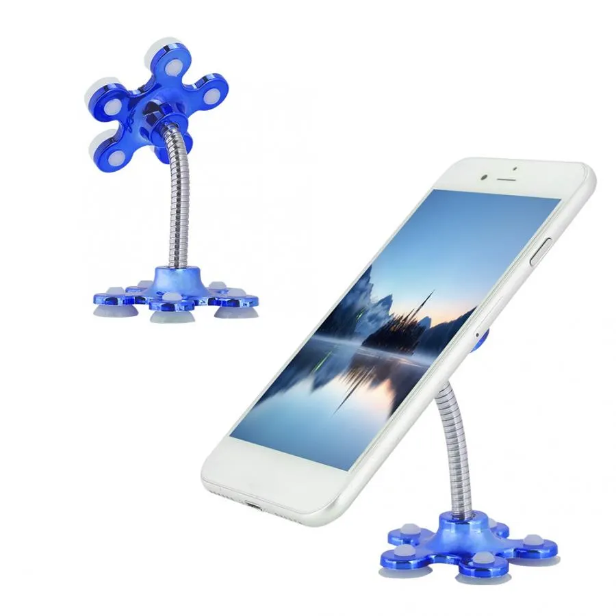 PEUKANU - Soporte De Silicona Con Ventosa Para Teléfono De Doble Cara, , large