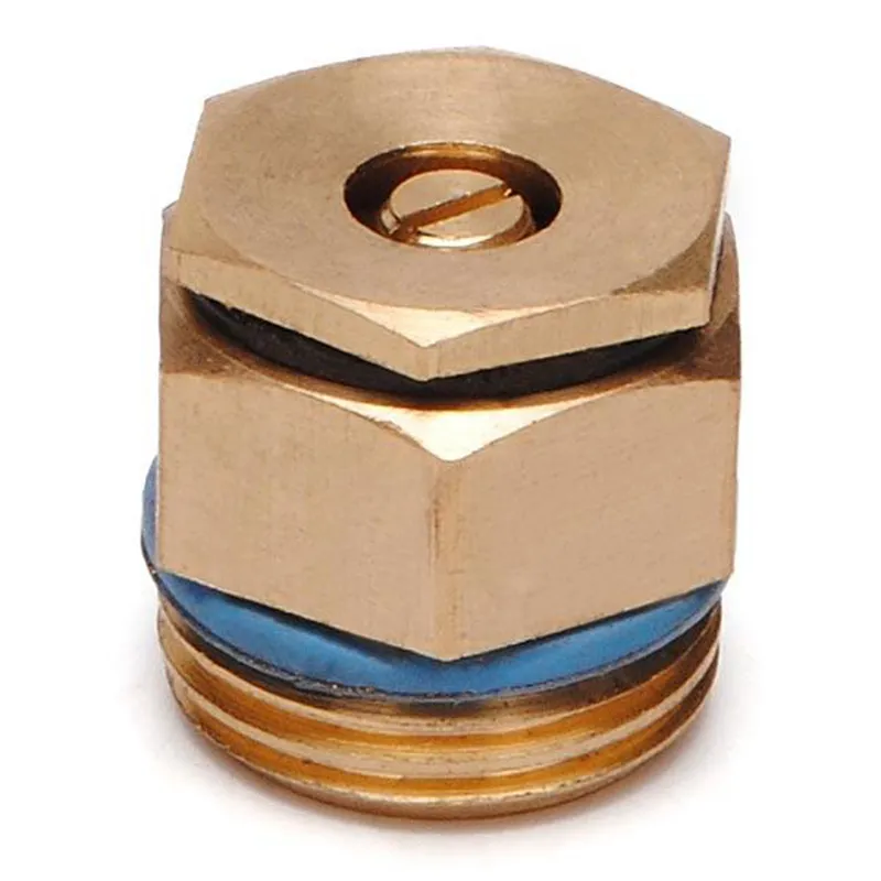 Copper Centrifugal Adjustable Micro Atomizing Nozzle - internal thread