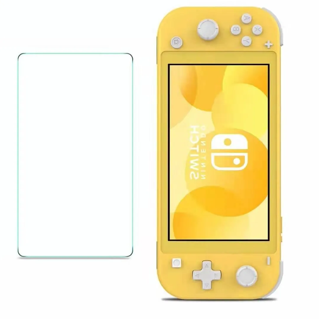 Protecteur d'écran en verre trempé 9H 2.5D, pour Nintendo Switch Lite HD, anti-rayures