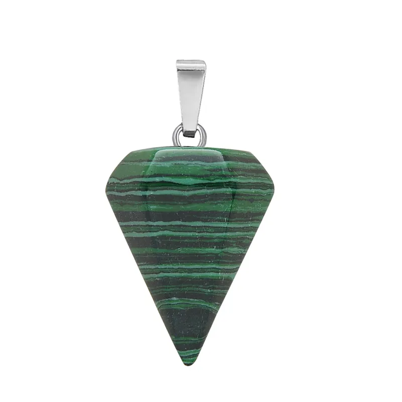 Quarz Heilstein Halskette Natürlicher Quarz Chakra Kristall Anhänger – Edelstein-Halskette Für Reiki & Heilung, Länge 23 Cm Perlen Kristall