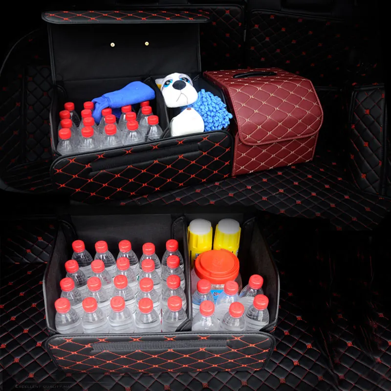 Faltbare Cartoon-auto Kofferraum Aufbewahrungsbox Für Kinder