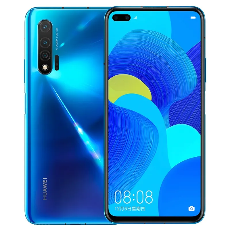 ANDROID - HUAWEI NOVA6 8+128GB 紫　4G版（予約用 Original Huawei Nova 6 4G LTE Cell Phone 8GB RAM From