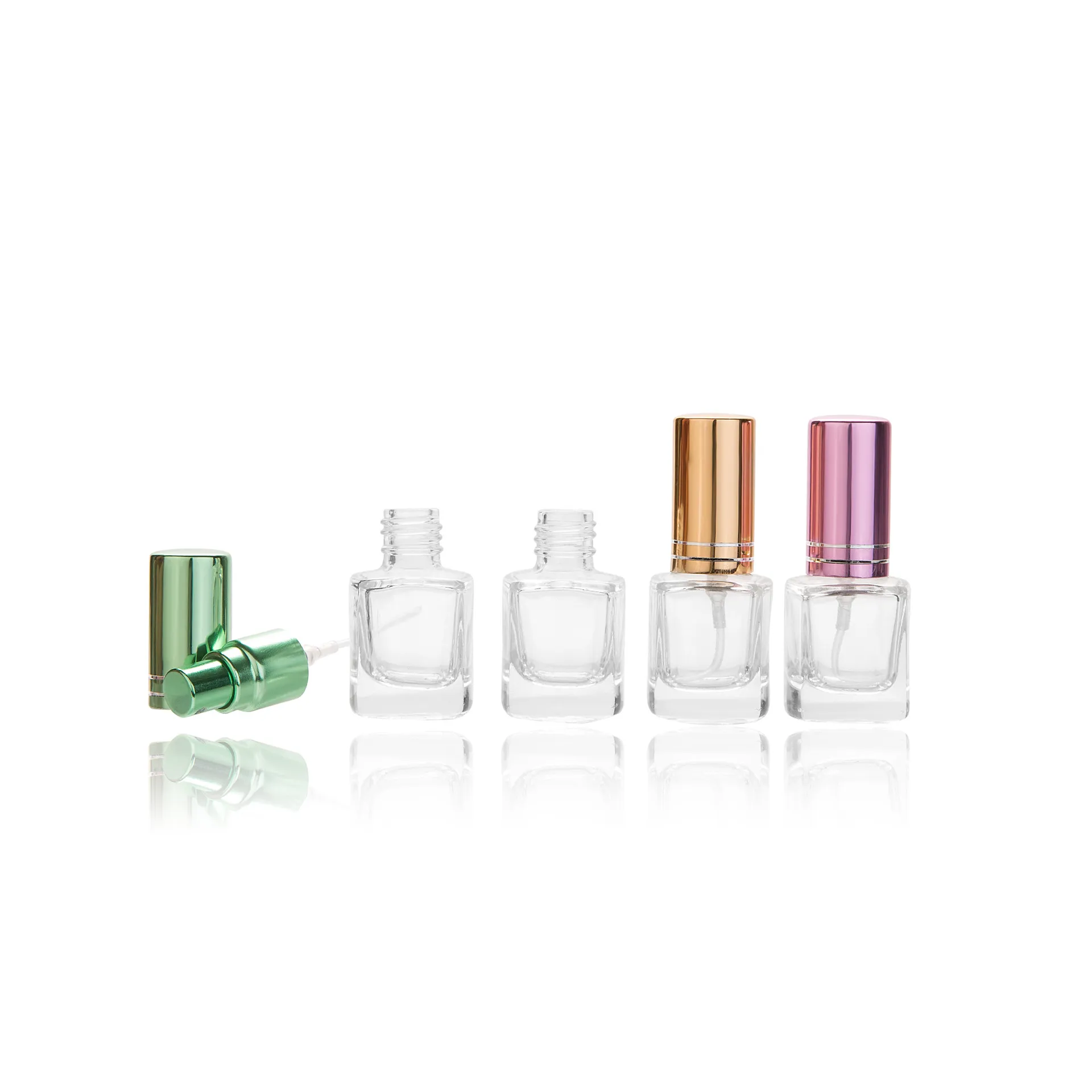 Reseglasfyllningsbar Mini 5ml Parfymflaska Spray 5 ml Glas Parfymflaskor Spray Pumpflaska RRA3131