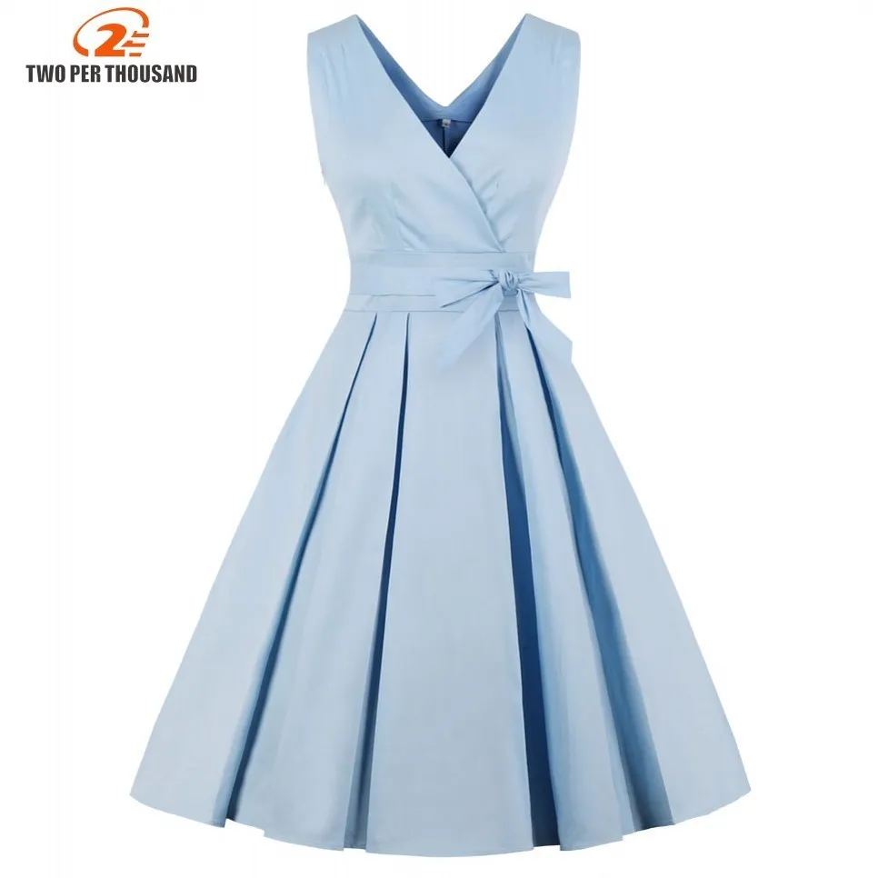 Plain light hotsell blue dresses