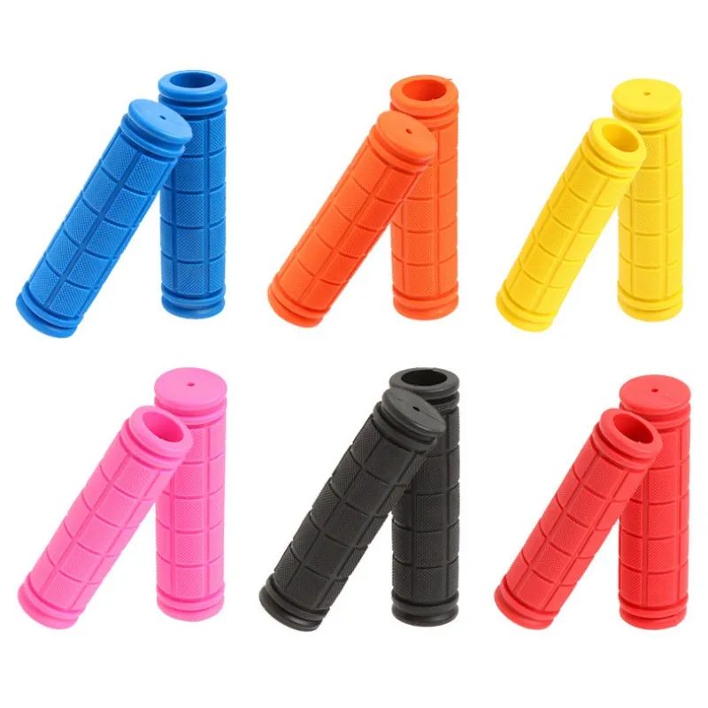 Bicycle Grips Rubber Mountain Bike Handlebar Grips Cycle Cycling Handle