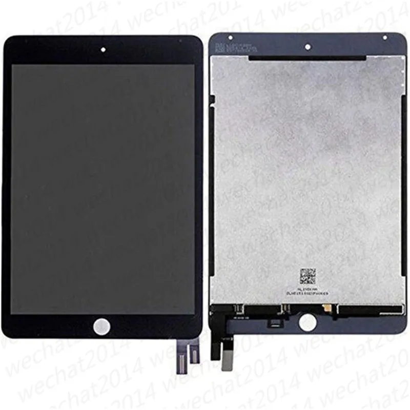 5pcs 원래 LCD 디스플레이 터치 스크린 디지타이저 IPAD 미니 4 A1538 A1550에 대 한 교체 어셈블리