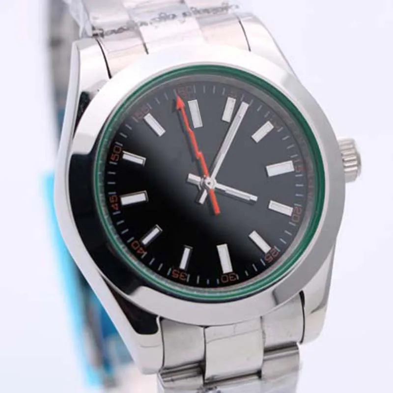  Luminous Watch For Men: 39mm Automatic Wristwatch | Black