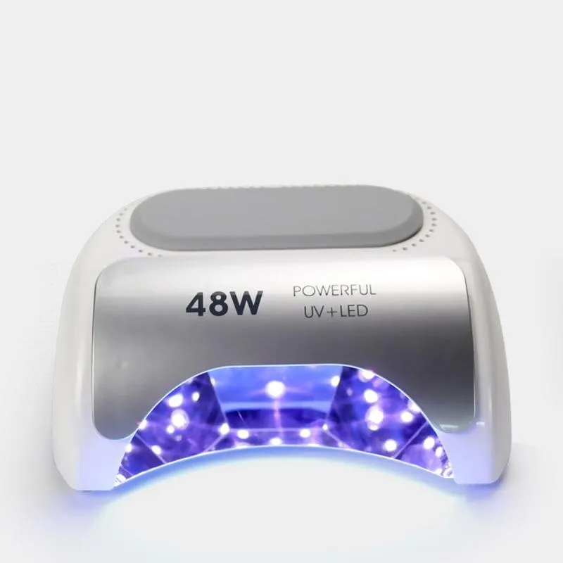 Misscheering 48W LED Cordless/UV Nail Lamp Lamp Polish Dail Light Dryer Wireless Resplible UV Polish Lamp