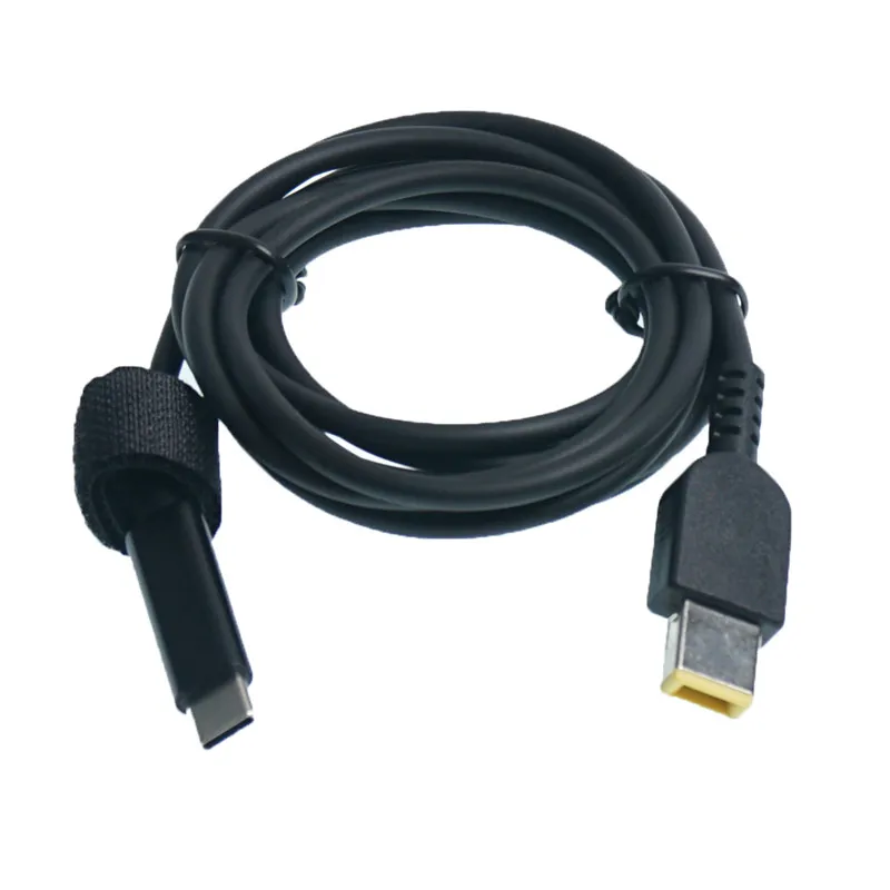 USB-C Type-C에서 슬림 한 팁 전원 케이블은 Lenovo 65W 슬림 팁 노트북과 함께 작동합니다.