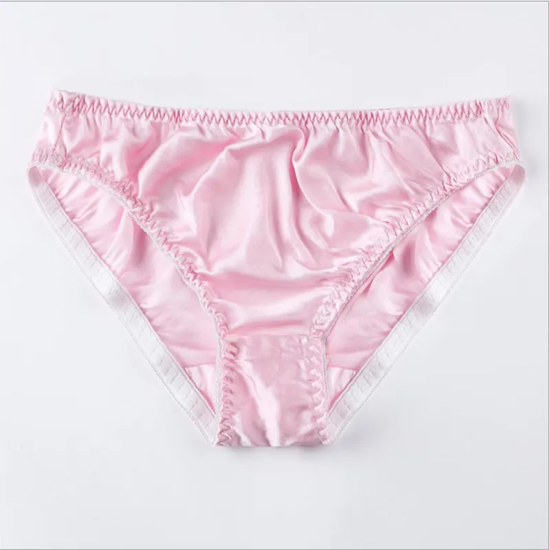 Mulberry Silk Calcinha Soft Feminino Underwear Respirável 5 Pçs / Lote  Mulheres Silk Briefs Underwear Navio Grátis Em Estoque De $25,99