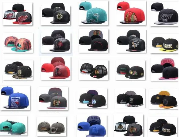 Унисекс стиль хоккей -хоккейный снимки регулируемые шапки горячие рождественские шляпы продажи, отличная головная одежда, дешевые снимки бесплатно DHL -доставка, винтажный HOC Admu