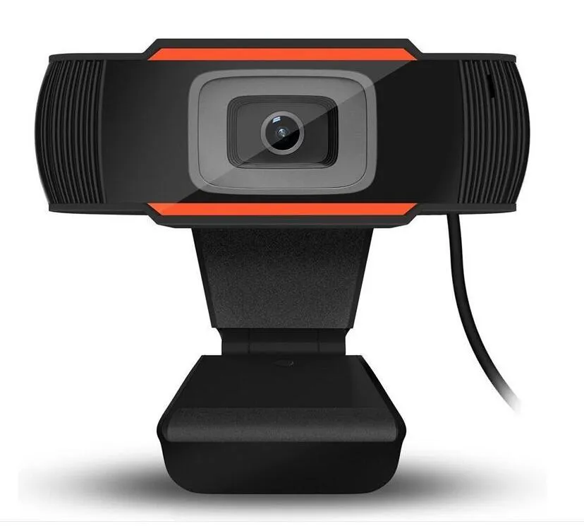 HD Webcam 480P USB-camera Draaibaar Video-opname Web met Microfoon voor PC Computer + Detailhandel