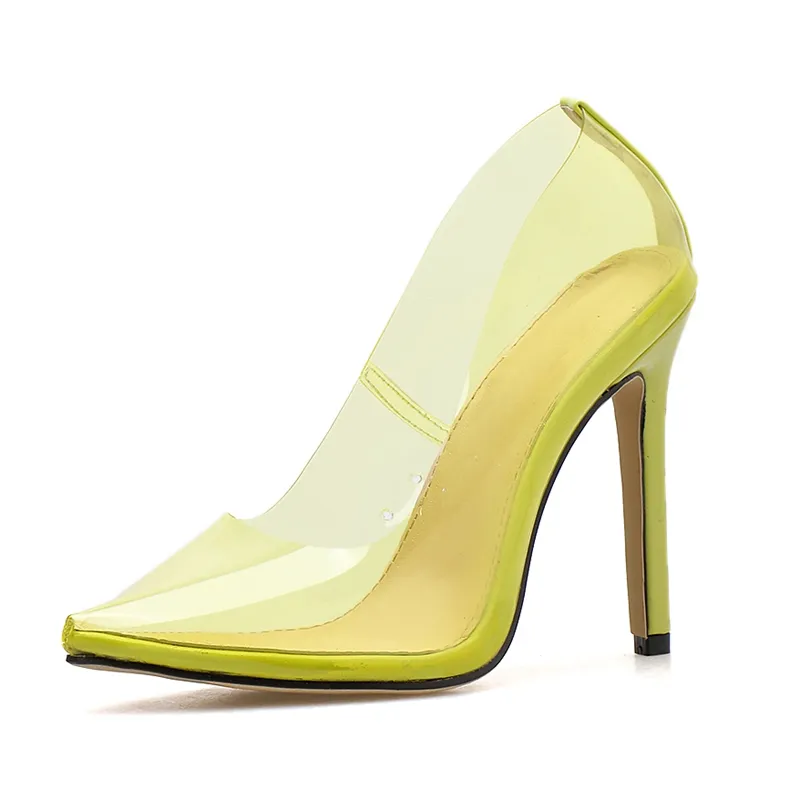 Stuart Weitzman STUART GLAM - High heels - neon yellow - Zalando.de