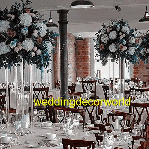 New Style Wedding Column Decoration Ideas Wedding Flower Stand Clear  Acrylic Crystal Floral Stand Display Pillars Wedding Props Decor468 From  Weddingdecorworld, $29.19