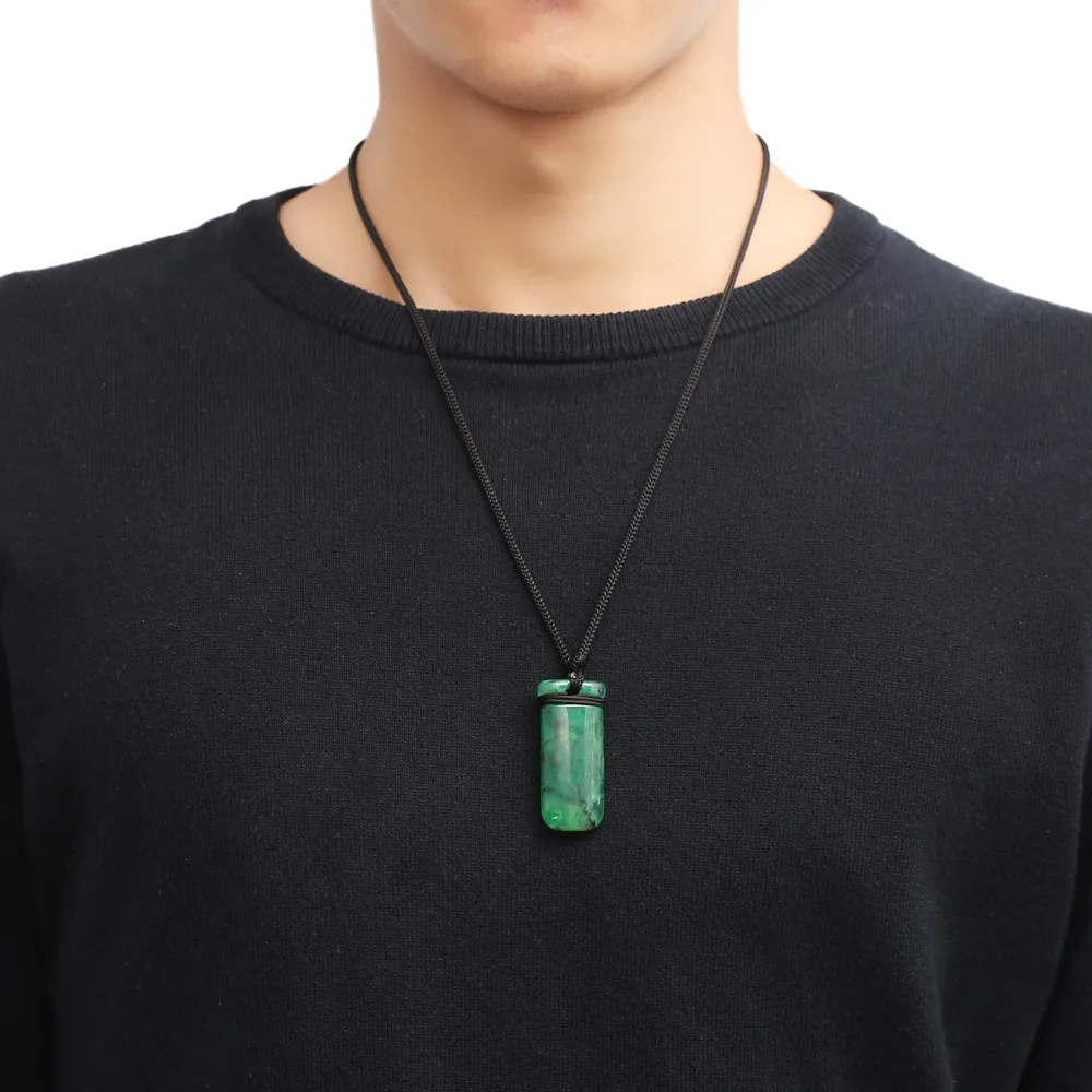Men's Diamond Jade Buddha Necklace | Gogo Lush