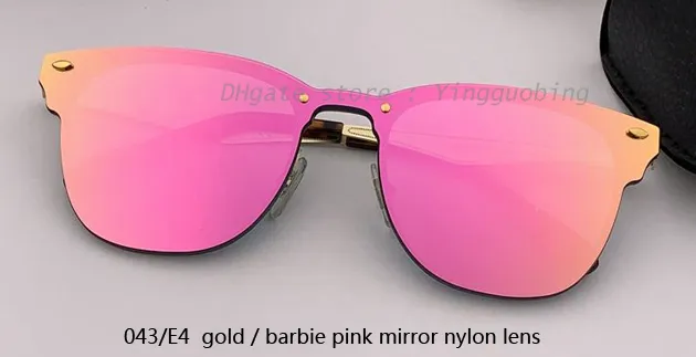 All'ingrosso-DESIGN Occhiali da sole in metallo ultraleggero Uomo Donna Driving blaze Style Occhiali da sole Occhiali da uomo UV400 mirror flash Gafas De Sol gafas