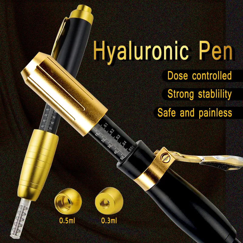 2022 Hyaluron Pen Gun Atomizer التجاعيد إزالة الضغط العالي المستمر لمكافحة رفع الشفاه