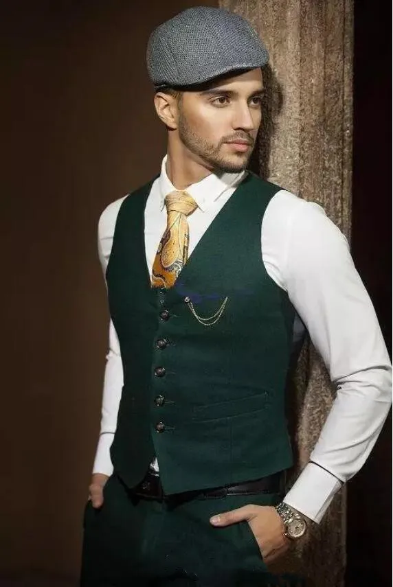 Dark Hunter Green Mens Slim Fit Suit Notched Lapel... From Newdeve, $80.35  | DHgate.Com