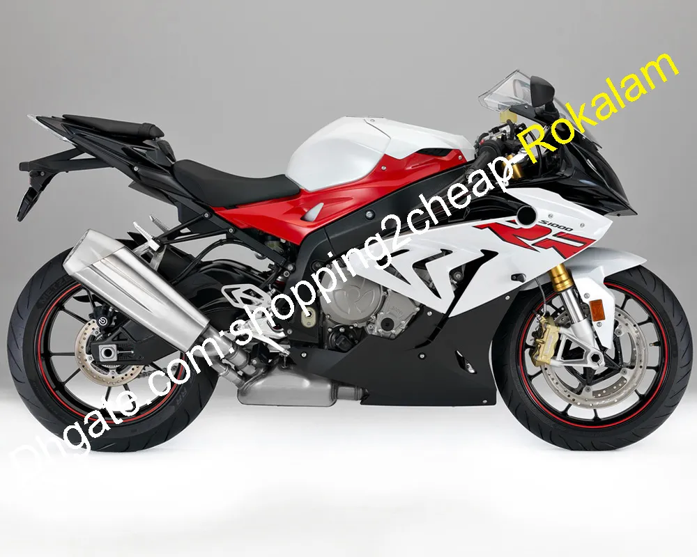 Para BMW S1000RR 2017 2018 S1000 RR 17 18 Red White Black Motorcycycle Fairing Kit