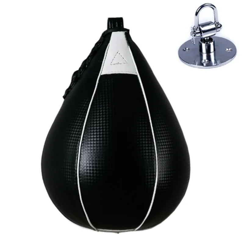 PU Speed Ball Boxing Pera Shape Swivel Punch Bag Ejercicio De