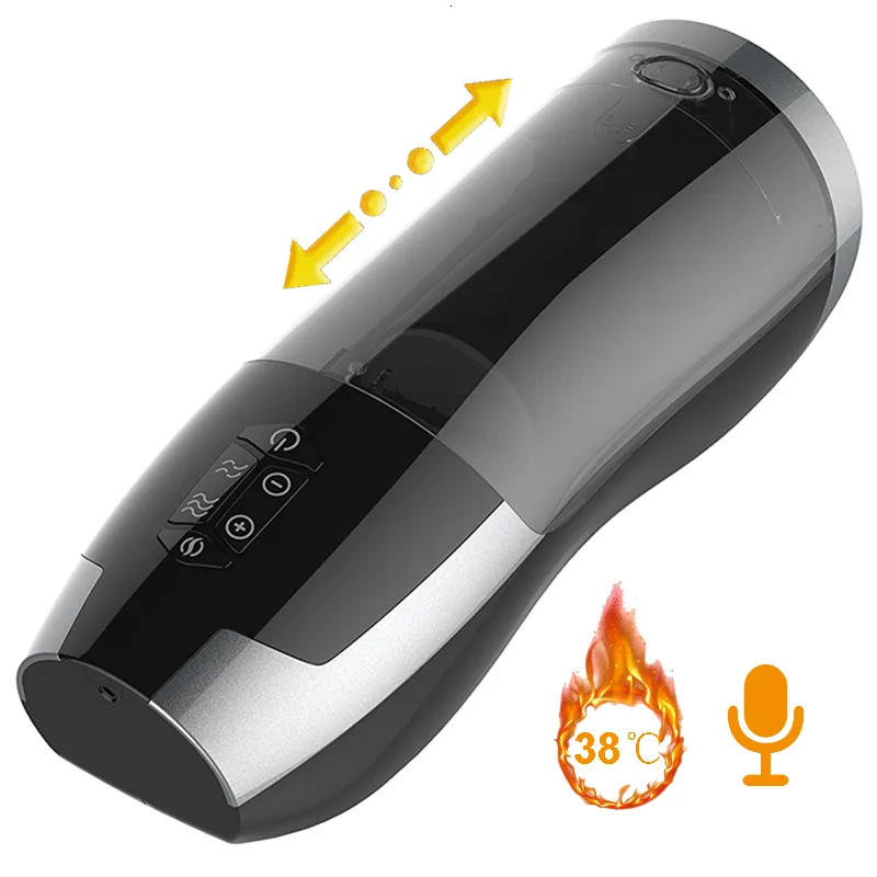 Electric Piston Male Masturbation Cup - Automatic Telescopic Masturbator  with Heating & Voice Interaction - Shop Now! from Dhgate Masturbators -  price 130.87