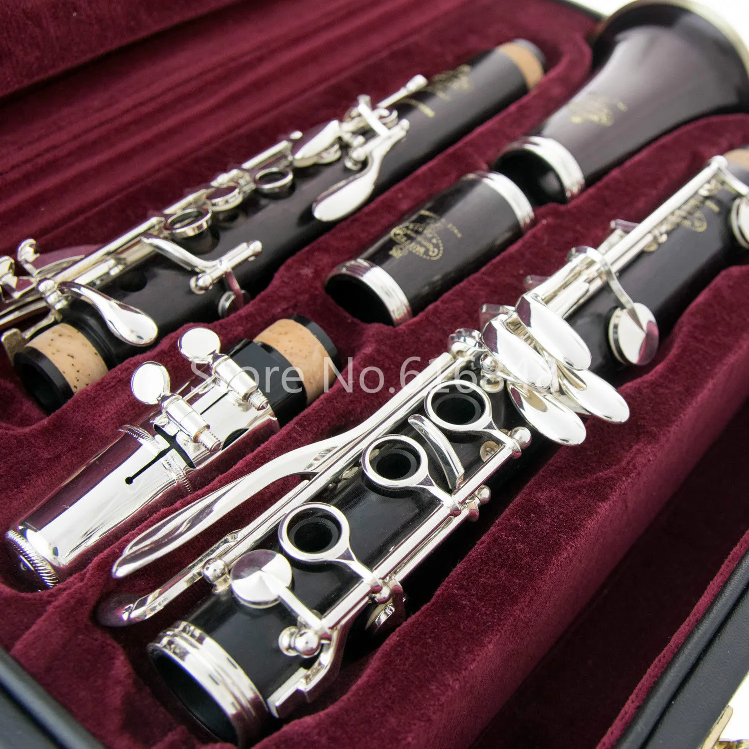 Nowy Campon Conservatoire C12 BB Clarinet Professional B Flat Musical Instrument Dobrej jakości klarnet z ustnik Case